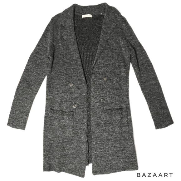 SUGAR RAIN | Open Front Maxi Cardigan Size Medium - Picture 1 of 5